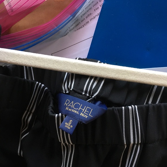 Rachel Roy Striped Joggers - Picture 7 of 8